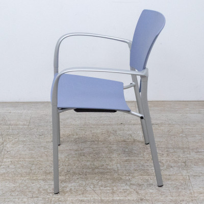 Chaise accoudoirs Bleu 2nd Choix