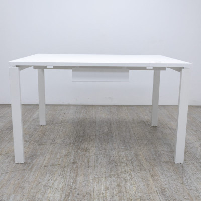 Bureau droit L120 Blanc