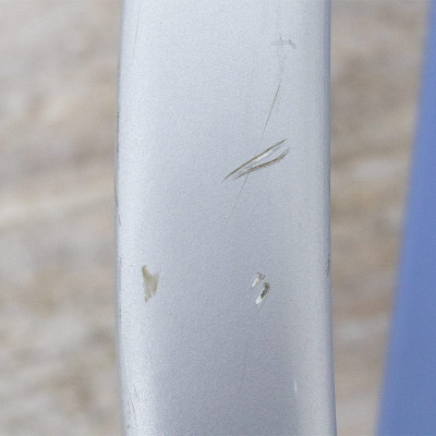 Chaise accoudoirs Bleu 2nd Choix