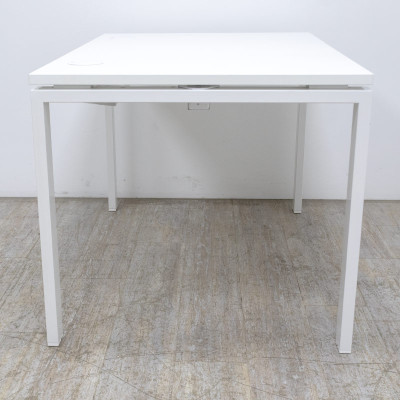Bureau droit L120 Blanc