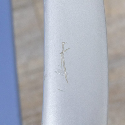 Chaise accoudoirs Bleu 2nd Choix