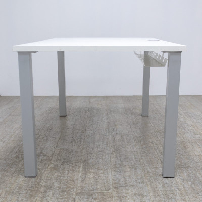 Bureau droit L160 Blanc Droite