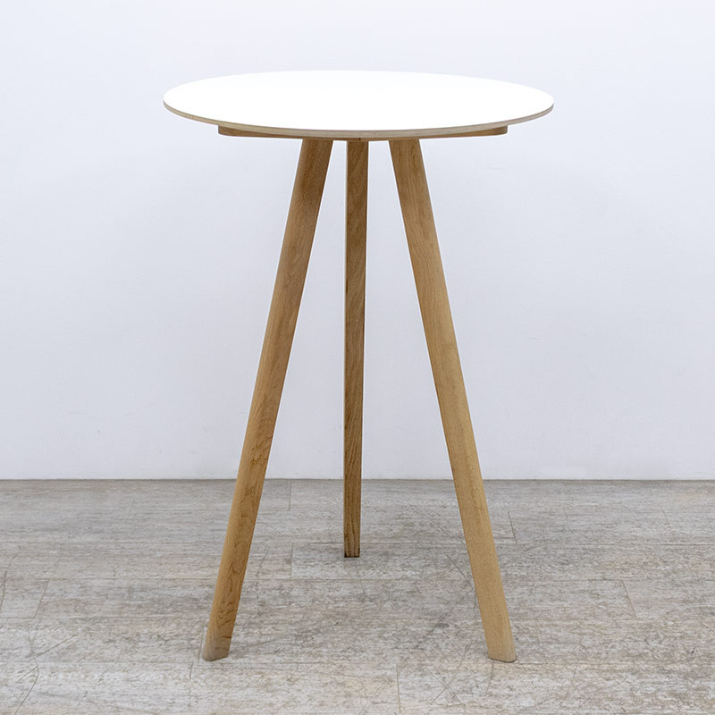 Table haute mange-debout Blanc