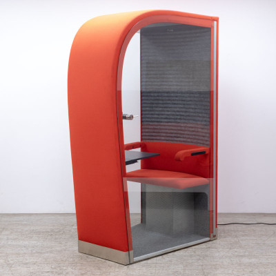 Cabine de confidentialité Rouge