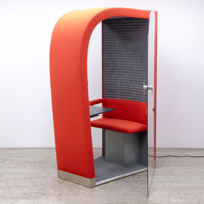 Cabine de confidentialité Rouge
