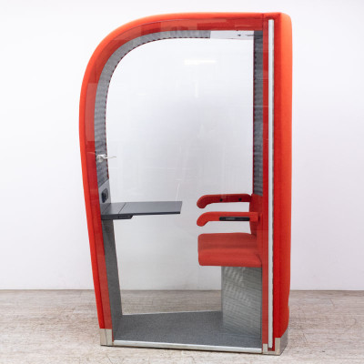 Cabine de confidentialité Rouge