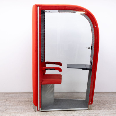 Cabine de confidentialité Rouge