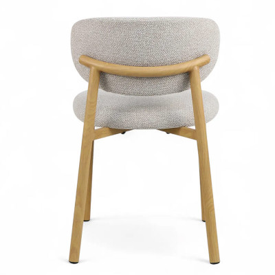 HOME Bala Chaise tissu Gris Clair