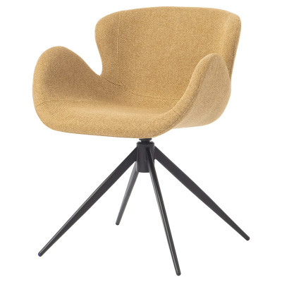 HOME Malaga chaise pivotante Miel
