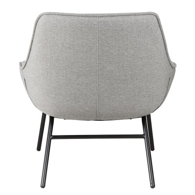 HOME Marin Fauteuil en tissu Gris