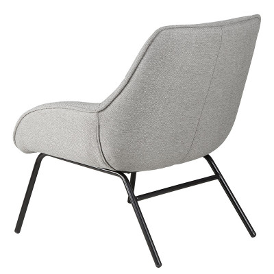 HOME Marin Fauteuil en tissu Gris
