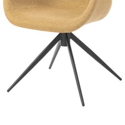 HOME Malaga chaise pivotante Miel