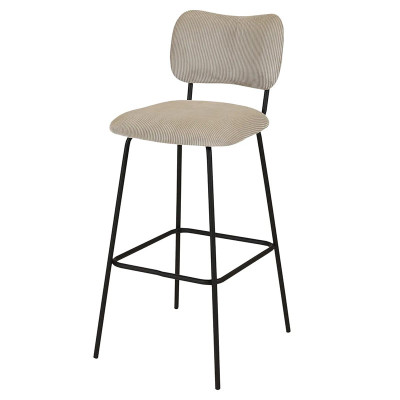 HOME Ema Tabouret haut Gris