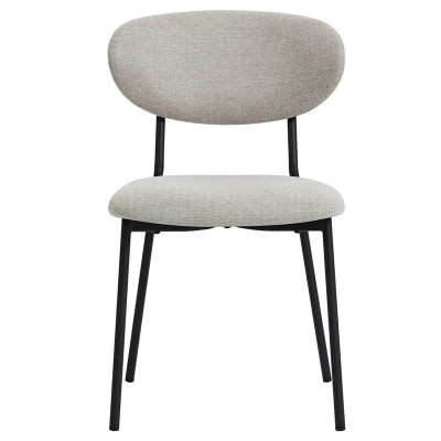 HOME Dori chaise tissu Beige
