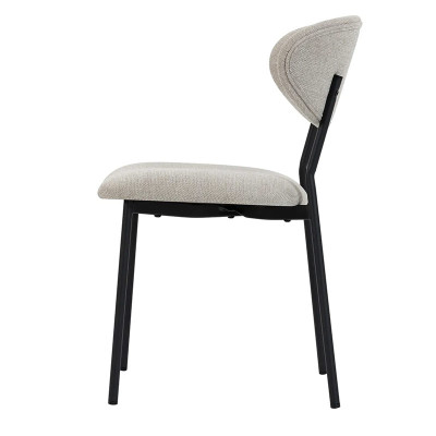 HOME Dori chaise tissu Beige