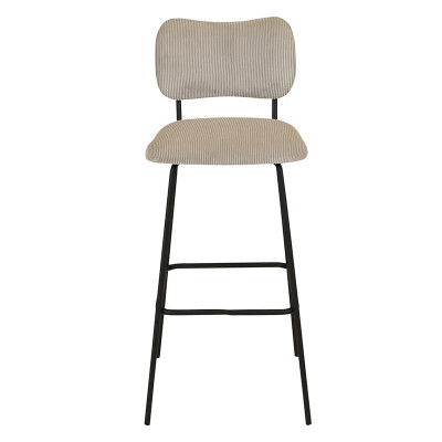 HOME Ema Tabouret haut Gris