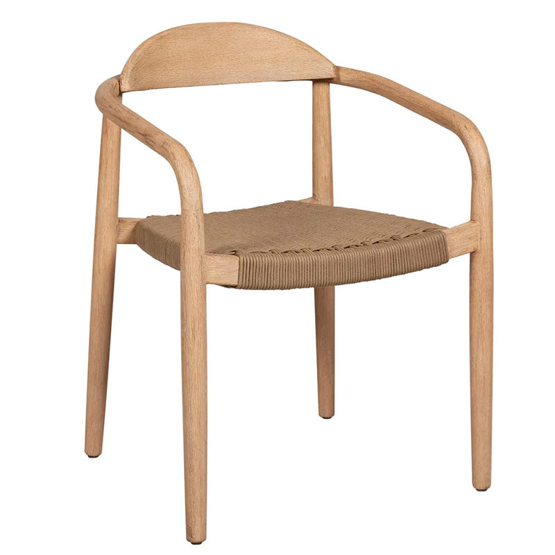 HOME Ana Chaise Bois / Sable