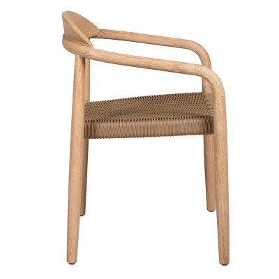 HOME Ana Chaise Bois / Sable