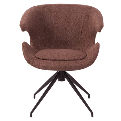 HOME Solt chaise pivotante Rouge