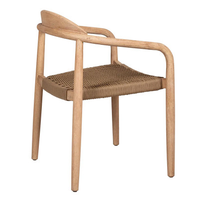 HOME Ana Chaise Bois / Sable