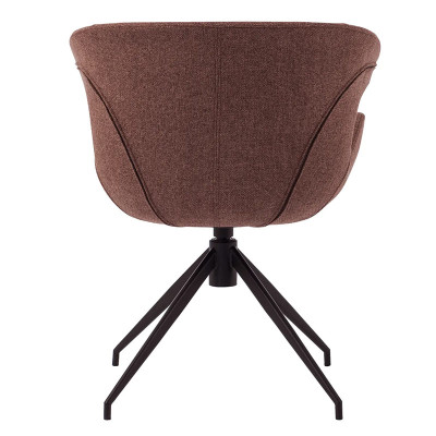 HOME Solt chaise pivotante Rouge