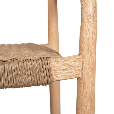 HOME Ana Chaise Bois / Sable