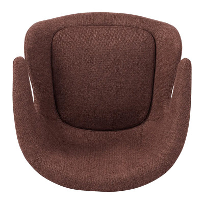 HOME Solt chaise pivotante Rouge