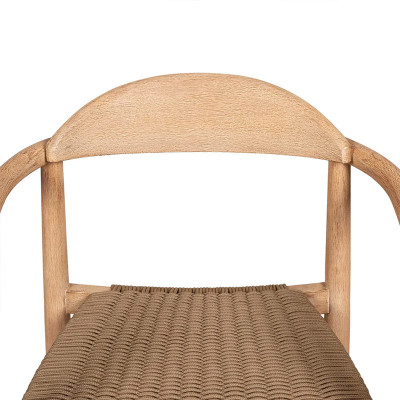 HOME Ana Chaise Bois / Sable