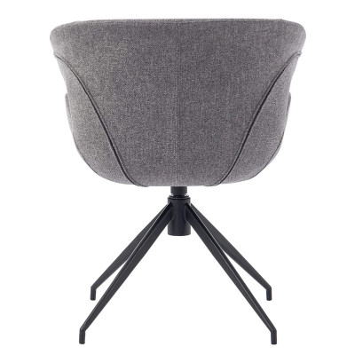 HOME Solt chaise pivotante Gris F.