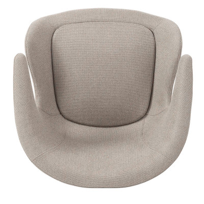 HOME Solt chaise pivotante Gris C.