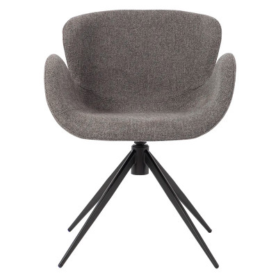 HOME Malaga chaise pivotante Gris F