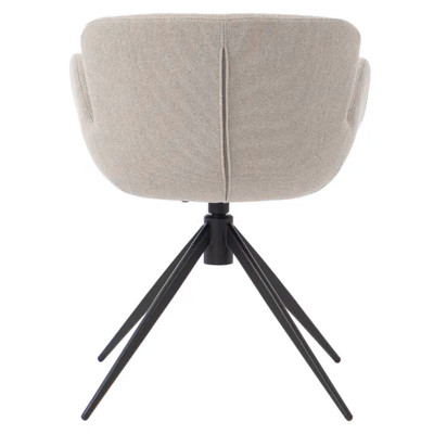 HOME Malaga chaise pivotante Gris C