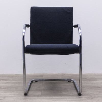 Chaise Vitra Noir/Chromé 2nd Choix