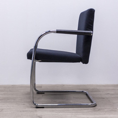 Chaise Vitra Noir/Chromé 2nd Choix