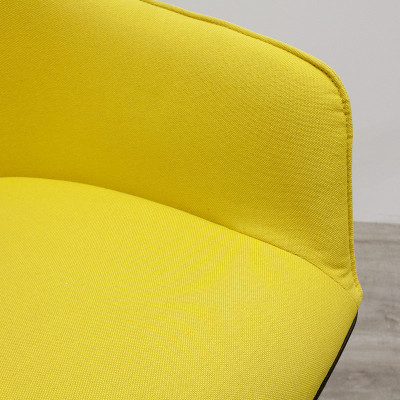 Fauteuil VITRA Softshell Jaune