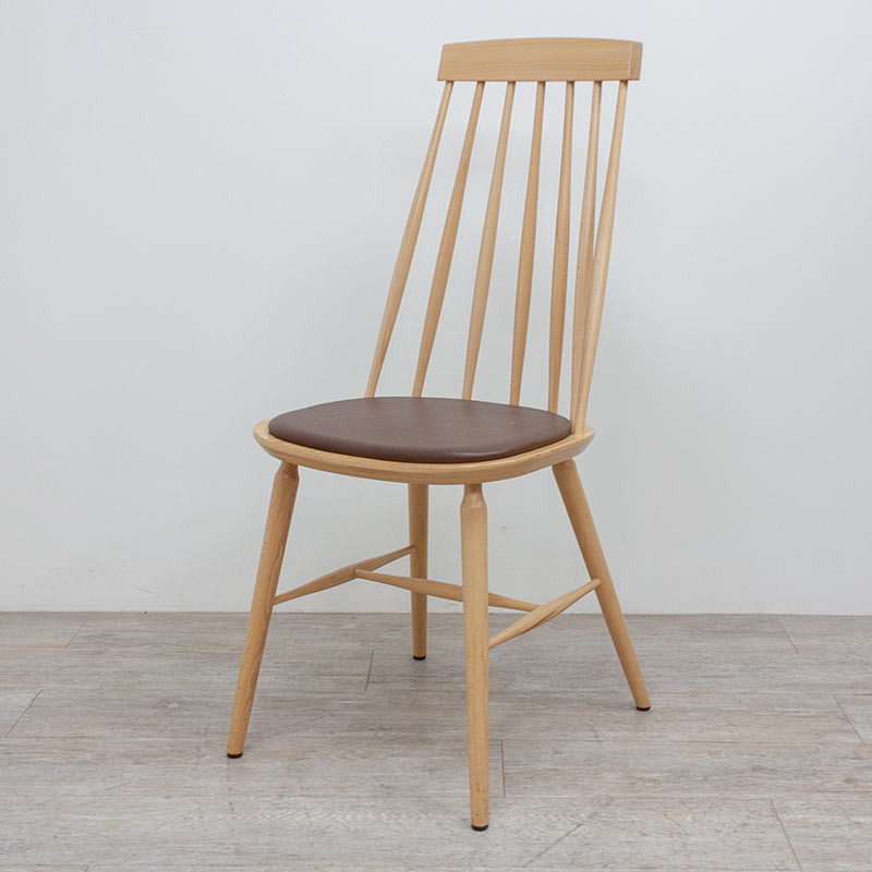 Chaise à barreaux SIF bois / Marron
