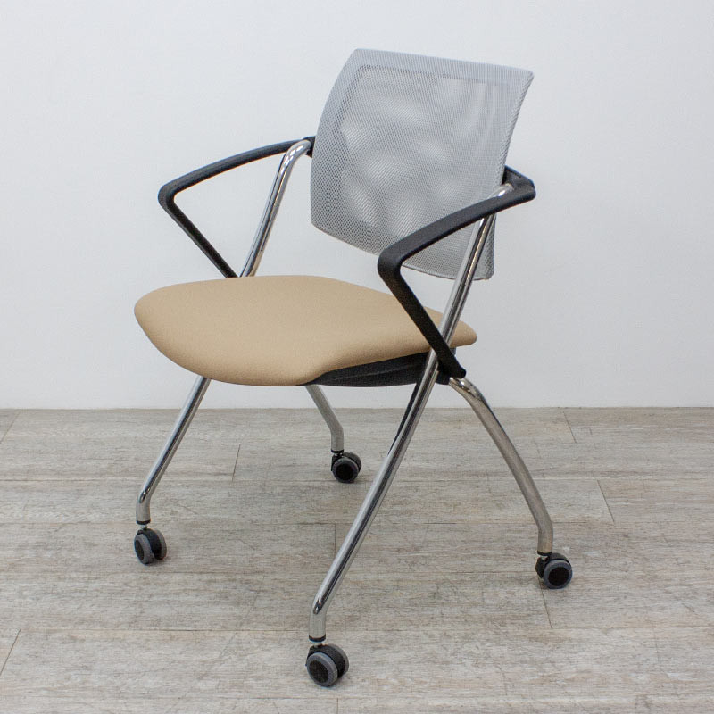 Chaise Sesta EasyGo beige et gris