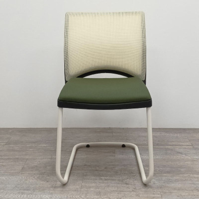 Chaise luge VIASIT Vert Blanc crème