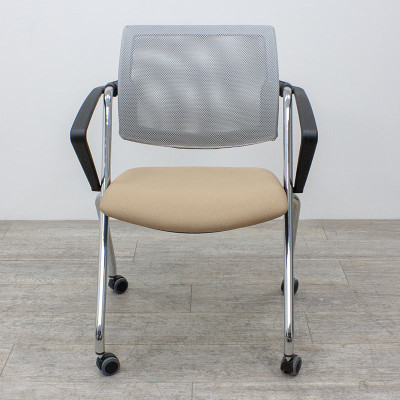 Chaise Sesta EasyGo beige et gris