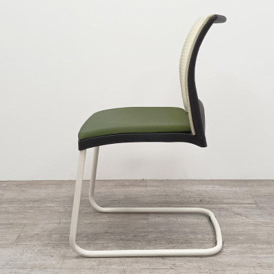 Chaise luge VIASIT Vert Blanc crème