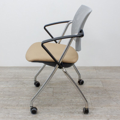 Chaise Sesta EasyGo beige et gris
