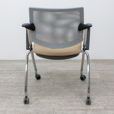 Chaise Sesta EasyGo beige et gris