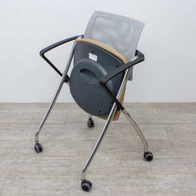 Chaise Sesta EasyGo beige et gris