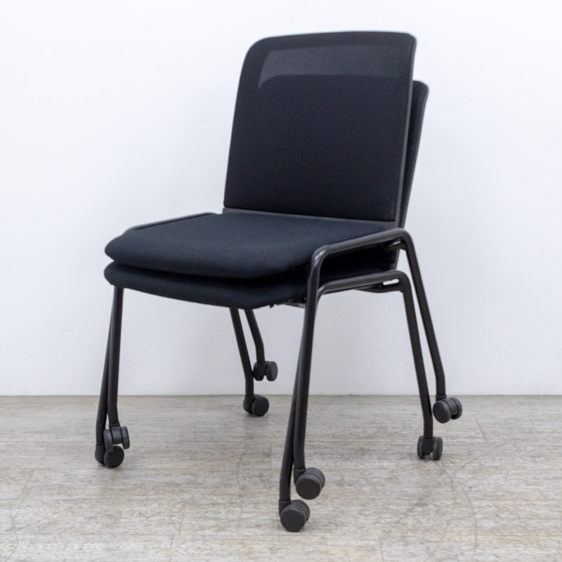 Chaise Haworth Tissu Noir