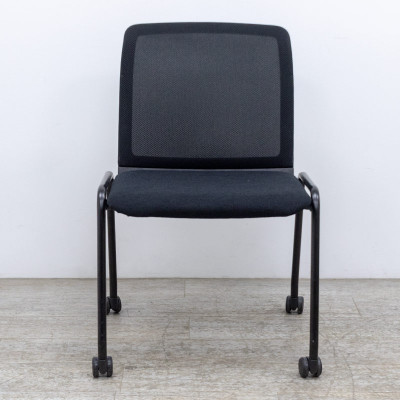 Chaise Haworth Tissu Noir