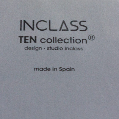 INCLASS Ten en tissu Orange / Blanc