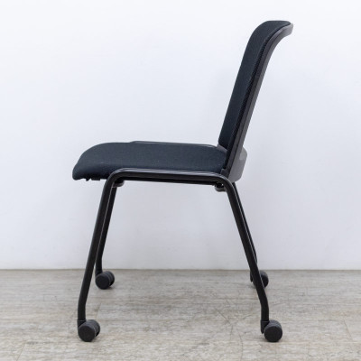 Chaise Haworth Tissu Noir