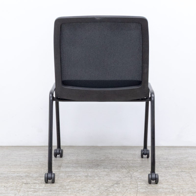 Chaise Haworth Tissu Noir