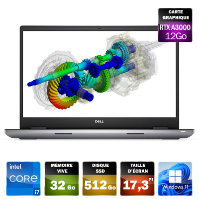 DELL Precision 7770 RTX A3000