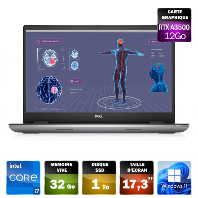 DELL Precision 7780 RTX A3500
